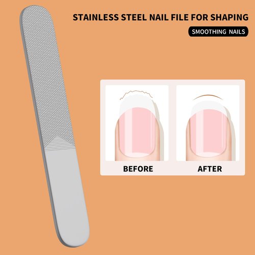 OFIDUS Nail Clippers Set Professional Stainless Steel Manicure Kit with Catcher, Curved & Oblique Clippers, Tweezers, and Nail File in Luxury Leather Case