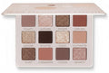 Lamora Nude Eyeshadow Palette - 12 Versatile Soft Pink Rose Shades | Ultra-Blendable Matte & Shimmer Finishes