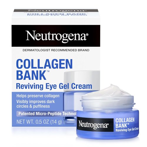 Neutrogena Collagen Bank Eye Cream - Revives Under Eyes, Reduces Dark Circles & Puffiness | 0.5 oz