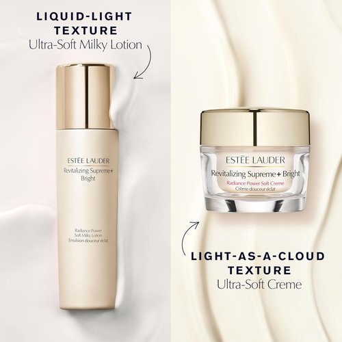 Estée Lauder Revitalizing Supreme+ Bright Radiance Cream - Vitamin C Moisturizer for Dull Skin, 1.7 Oz