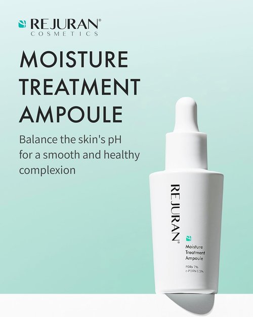 REJURAN® Moisture Treatment Ampoule - Deep Hydrating Face Serum for Instant & Long-Lasting Moisture | 1.01 fl oz