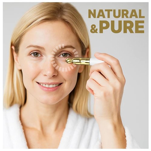 Skiennix Retinol Under Eye Cream - Reduce Dark Circles & Wrinkles | Anti-Aging with Electric Massager