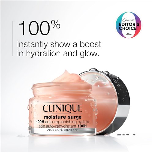 Clinique Hydration Heroes Gift Set - Moisture Surge 100H Moisturizer & Overnight Mask | Travel Size Trio for Hydrated Glow