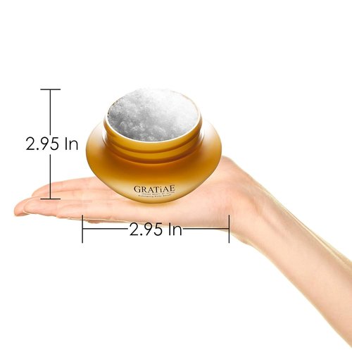 Gratiae Organics Exfoliating Body Scrub - Passion Fruit & Lime for All Skin Types | 8.5 Fl Oz