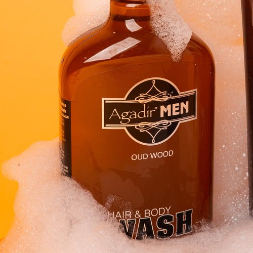 Agadir Men Hair And Body Wash - 17 Ounce | Refreshing All-In-One Cleanser for Men