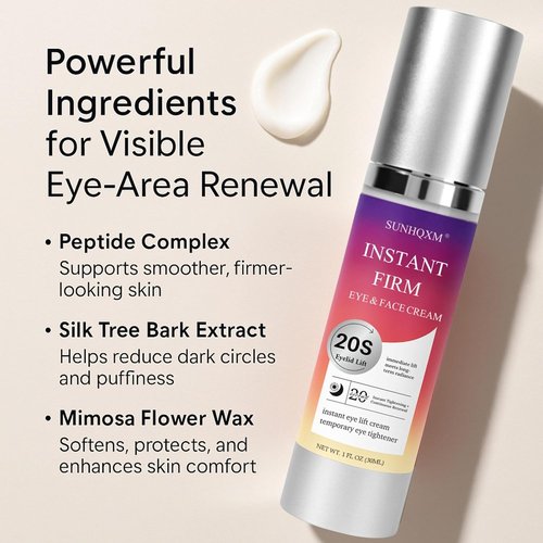 20S Instant Eye Lift Cream - Firming Eye Treatment to Reduce Puffiness & Wrinkles | 30ml (Unscented)