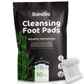 Bandoo Original Foot Pads – Premium Natural Foot Care Pad, Comfortable Overnight Application for Men & Women - 10 Count