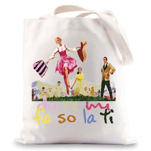 BWWKTOP Sound Musical Cosmetic Makeup Bag Von Trapp Gift Do Re Mi Fa So La Ti Theater Zipper Pouch Bag Musical Merchandise (Do Re Mi TG)