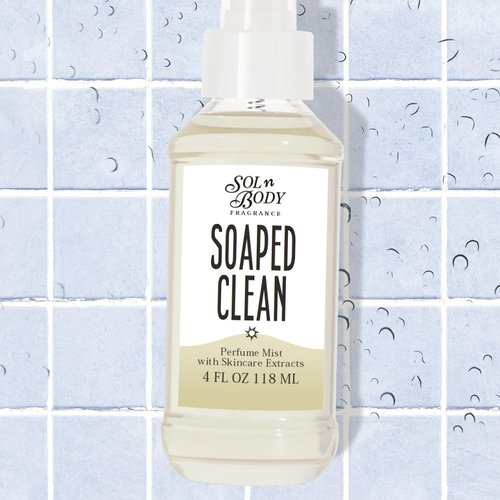 Solnbody Soap Clean Body & Hair Cologne Mist - Fresh Scent of Pure Soap, Cool Water & Clean Cotton