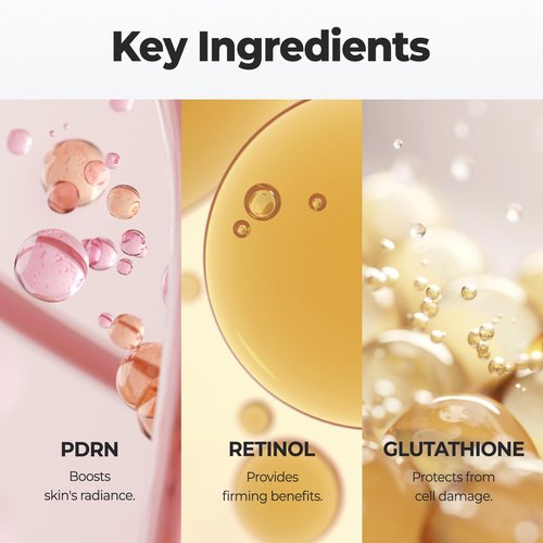 Laka Skin Active Serum, 30ml/1.01 fl.oz, Glutathione for Boosting Radiance, Dual PDRN, Pore Care, Hyaluronic Acid, Korean Skin Care
