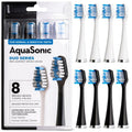 AquaSonic Genuine Duo Series Replacement Brush Heads | for Normal & Sensitive Teeth | Compatible with Duo Series & Home Dental Center Toothbrush Handles | NOT Compatible with Duo Series Pro