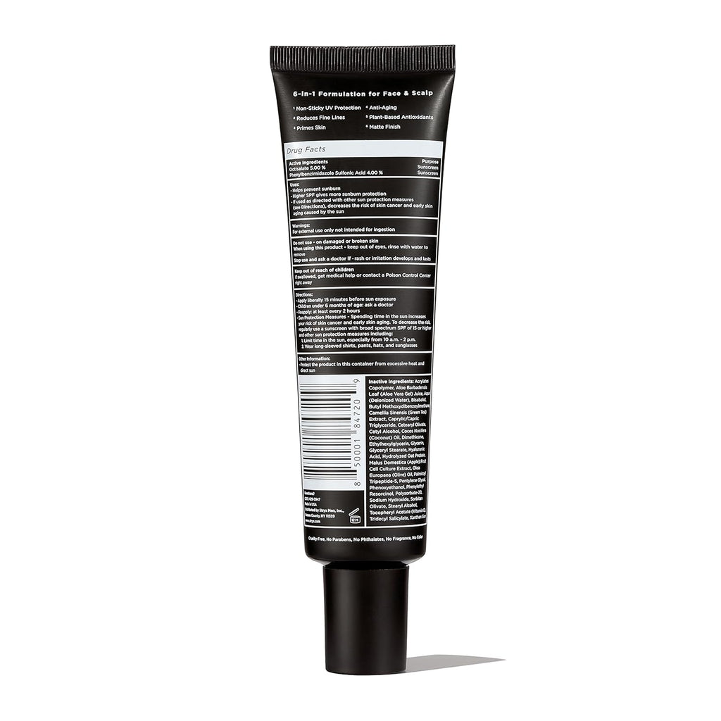 Stryx Men's Face Moisturizer - SPF 30 Unscented Ultra Sheer Sunscreen | Hydrating Anti-Aging Cream