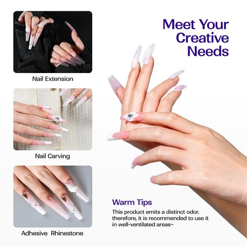 VANSISOS Monomer Acrylic Nail Liquid: 4fl.oz Professional EMA Acrylic Liquid Monomer with Nail Brush for Beginners at Home DIY Nail Salon Use Non-Yellowing MMA-Free