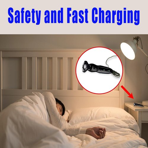 Philips 15V Charger - Compatible with HQ8505 Norelco 7000/5000/3000/9000 Series Shavers & Trimmers