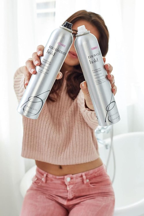 Brocato Maximum Hold Finishing Hairspray - Exceptional Control & Brilliant Finish | 10oz for All Hair Styles
