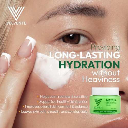 Regine Switzerland Matcha Facial Moisturizer - Hydrating Anti-Aging Cream with Rose PDRN & Peptides, 3.53 oz