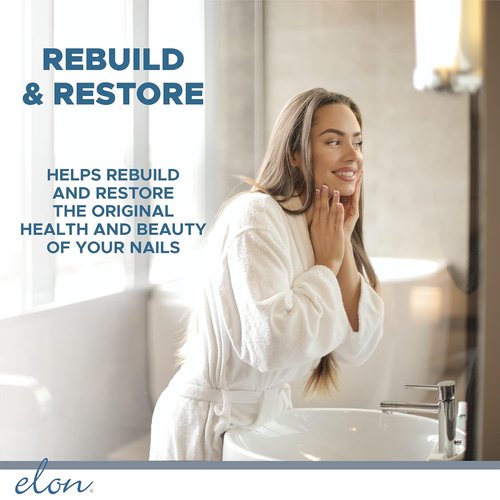 Elon Essentials Kit for Healthy Nails - Nail Conditioner, Cuticle Oil & File Set for Daily Strengthening