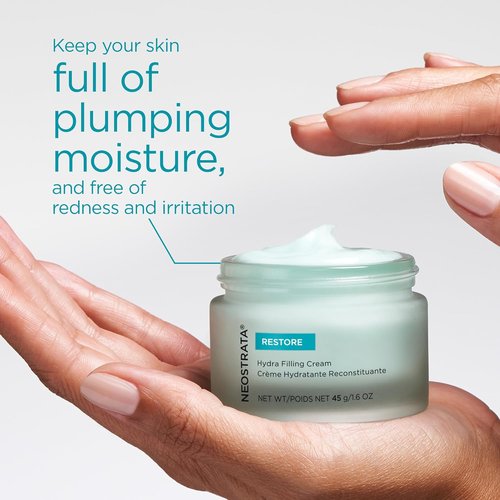 NEOSTRATA Hydra Filling Cream - Anti-Wrinkle Concentrate with Hyaluronic Acid | 1.6 oz Non-Comedogenic