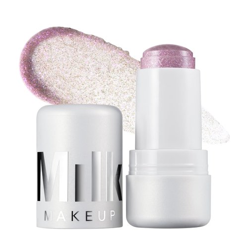 Milk Makeup Cooling Water Jelly Shimmer - Buildable Face & Body Highlighter Stick for Sheer Glow | Long-Lasting, Hydrating Formula