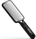BALUCA Professional Foot File & Callus Remover - Stainless Steel Pedicure Tool for Soft Feet | Black