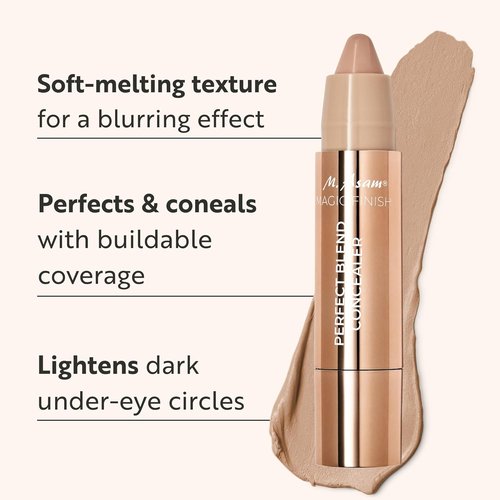M. Asam MAGIC FINISH Concealer Stick - Long-Lasting Ivory Under Eye Brightener (3g) | Natural Liquid-Glide Coverage