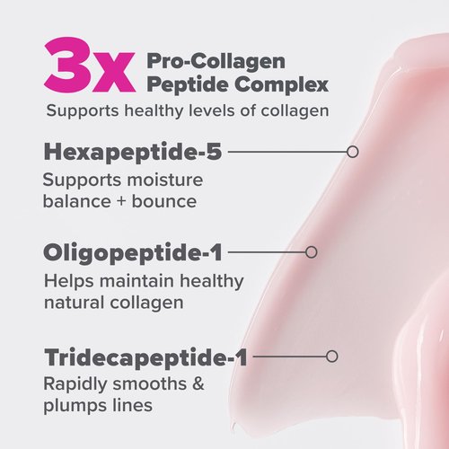 Paula's Choice Pro-Collagen Peptide Plumping Face Moisturizer, Daily Gel Face Cream for Deep Lightweight Hydration, Wrinkles & Loss of Firmness, Fragrance-Free, 1.7 Fl Oz