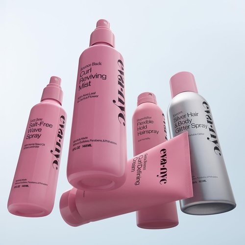 Eva NYC Flexible Hold Hairspray - Non-Sticky, Anti-Humidity Formula - Infused with Vitamin E - 8.3 oz