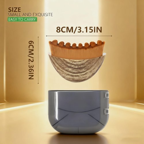 Pukaock 2PCS Lymphatic Contour Face Brush, Chin Jawline Sculpting Tool, Drainage Massager for Face & Neck,Ergonomic Design for Anti-Swelling & Fatigue Relief