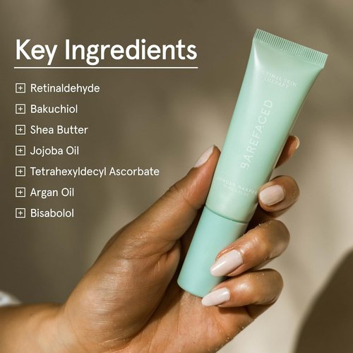 Barefaced Retinal Skin Therapy Serum - Firming Retinaldehyde & Bakuchiol Formula for Youthful Skin | 30ml