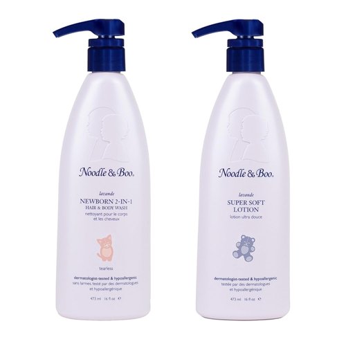 Noodle & Boo 2-in-1 Baby Shampoo & Body Wash - Tear-Free, Hypoallergenic, Moisturizing Formula