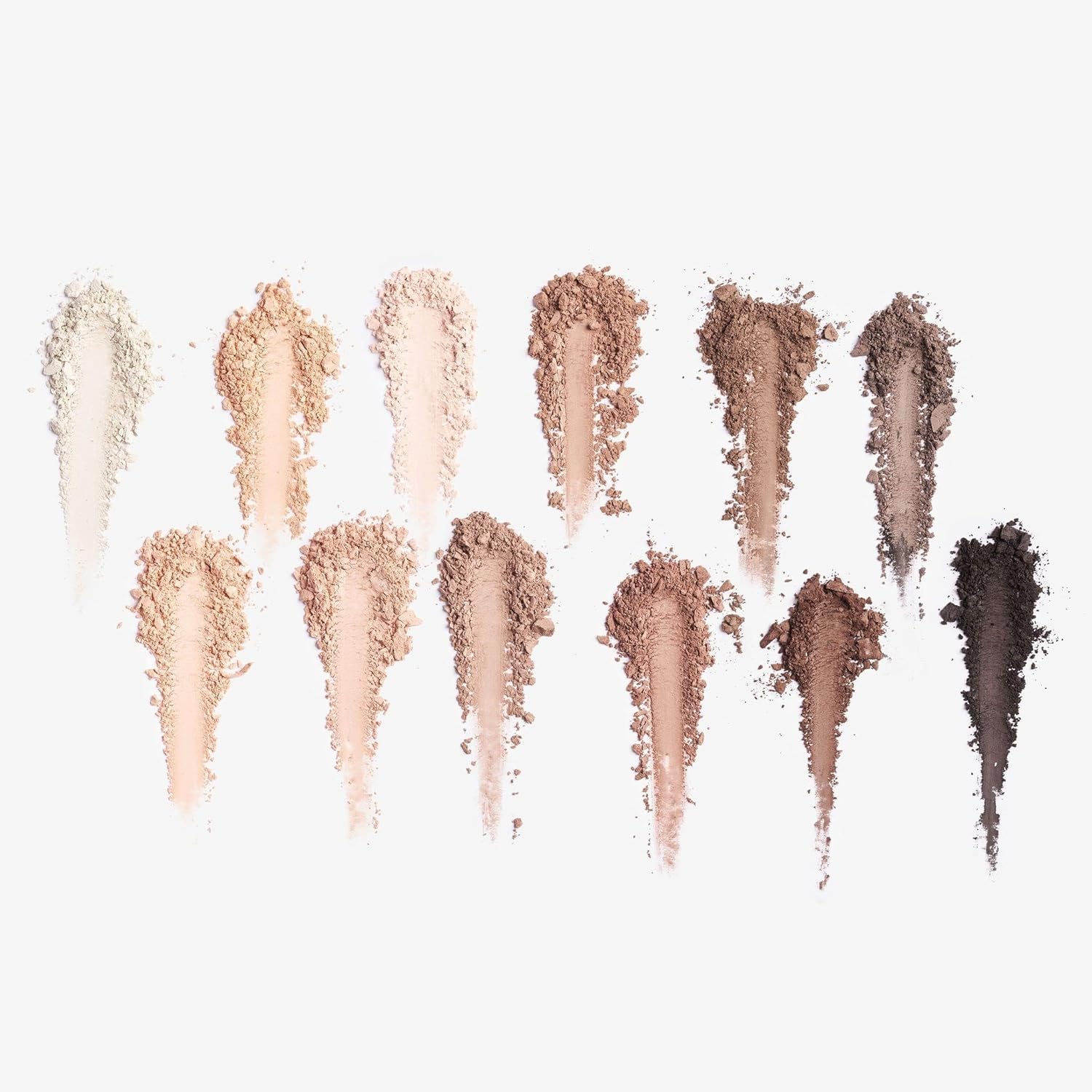 W7 Mighty Mattes Eyeshadow Palette - 12 Flawless Nude Shades for Long-Lasting Natural Looks