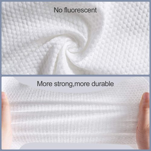 Disposable Face Towel Facial Tissue Soft Cotton Facial Cleansing Cloths Towelettes Dry for Cleaning Office Travel Makeup Remove