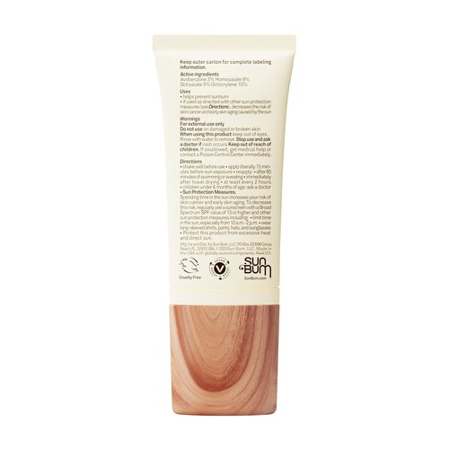 Sun Bum Daily SPF 50 Face Sunscreen Lotion - Broad Spectrum Moisturizing Facial Sunscreen with Vitamin E - Vegan and Hawaii 104 Act Compliant (Without Octinoxate & Oxybenzone) - Travel Size 1.7 oz