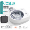 COSLUS C50 Sonic Retainer Cleaner Machine: Cordless Professional Dental Cleaning Pod for Retainer, Aligner, Night Guard Deep Cleaning - Rechargeable Mini Travel Design, Quiet for Home Use with Timer