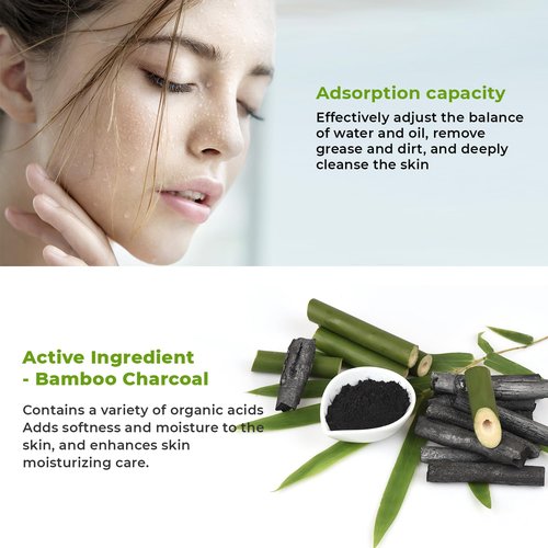 Blooskim Blackhead Remover Mask for Face: Black Peel Off Face Mask – Charcoal Peel Off Face Mask for Oily & Combination Skin – Refreshing Botanical Formula, 2.8 fl oz