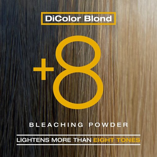 NK Professional Care DiColor Blonde - Hair Bleaching Powder | Lightens Up to 8 Shades Without Damage | 180g