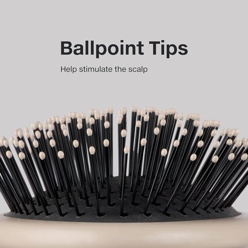 Paul Mitchell Detangling Hair Brush - Effortlessly Detangles All Hair Types | Eco-Friendly Taupe Design