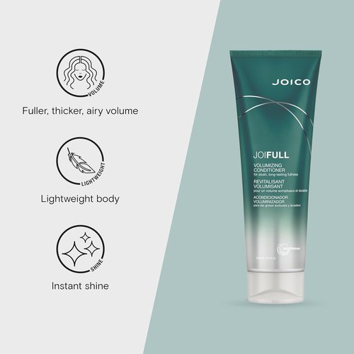 Joico JoiFULL Volumizing Set - Boost Body & Shine for Fine, Thin Hair | Long-Lasting Fullness