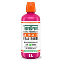 TheraBreath Anticavity Fluoride Mouthwash, Sparkle Mint, Dentist Formulated, 1 Liter