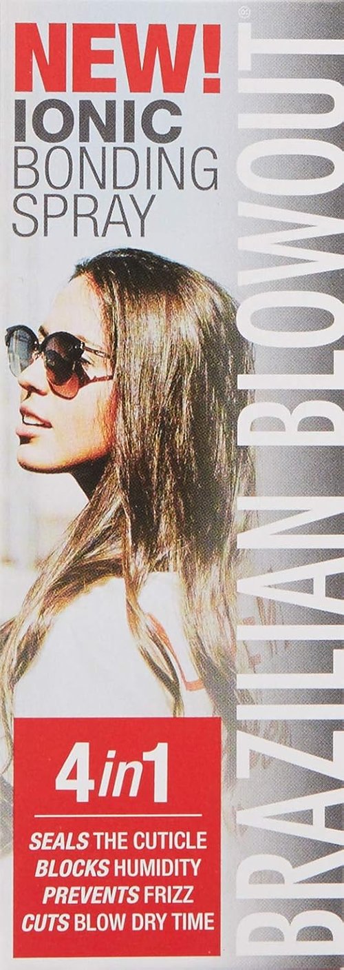 Brazilian Blowout Ionic Bonding Spray - Nourishing Hair Treatment | 3.4 Fl Oz