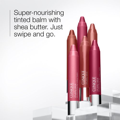 Clinique Chubby Stick Tinted Lip Colour Balm | With Shea Butter | Moisturizing + Hydrating | Natural-Looking Lip Tint, Fuller Fig, 1 Count