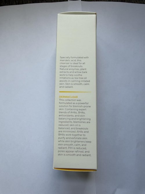 Derma Quest DermaClear Cleanser with Mandelic Acid - Gentle Exfoliation | 6oz/177ml
