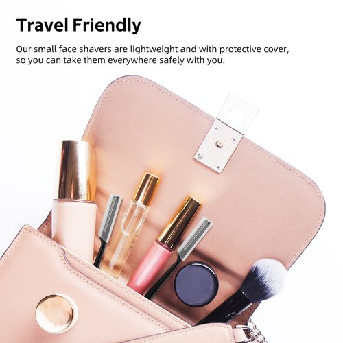 Eyebrow Razor, S.T. Friends 10Pcs Face Razor for Women Exfoliating Dermaplaning Tool, Dermaplane Razor Peach Fuzz Removal, Eyebrow Shaper Trimmer Facial Shaver Help Exfoliate and Smooth the Skin
