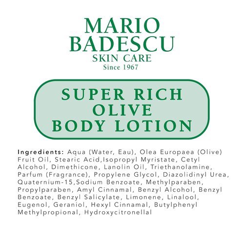 Mario Badescu Body Lotion - Nourishing Moisturizer for All Skin Types | Softens and Hydrates