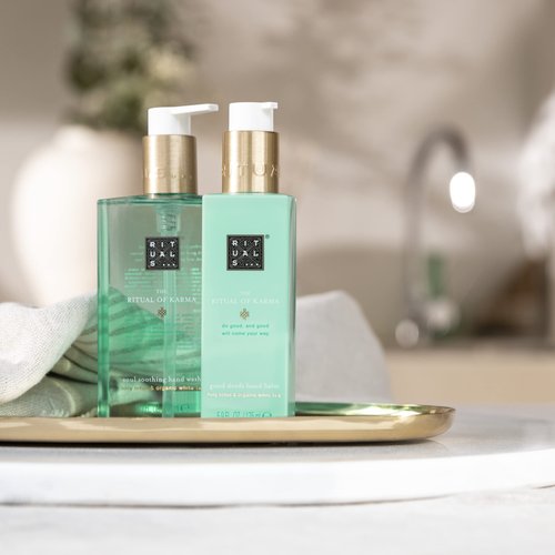 RITUALS Karma Hand Lotion - Nourishing Lotion with Holy Lotus & White Tea - 2.4 Fl Oz
