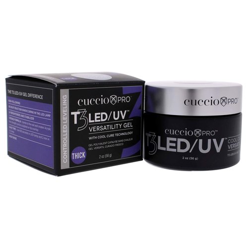 Cuccio Pro T3 Cool Cure Versatility Gel - Controlled Leveling Opaque Brazillian Blush 2 Oz I0099266 56 g (Pack of 1)