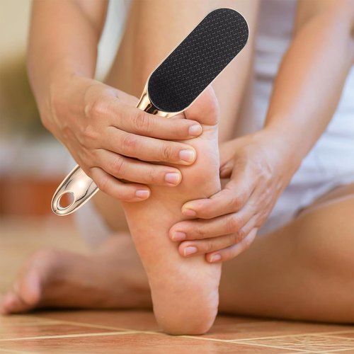2 pcs Hard Skin Remover Nano Glass Foot File - Foot Callus Remover, Dead Skin Remover, Durable Foot Scrubber, Long Lasting Foot Buffer,Hygienic Pedicure Tool，Soft Smooth Feet
