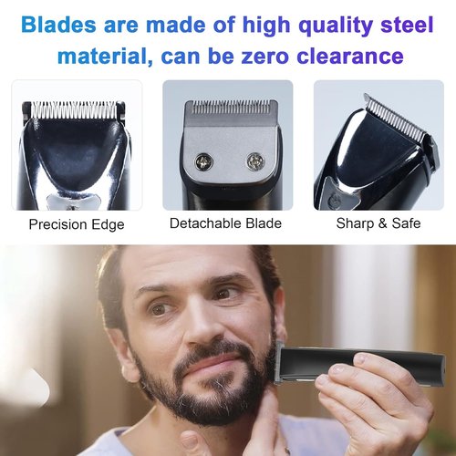 **WHAL Stainless Steel Replacement Blade - 30mm Detachable for All-in-One Lithium Ion Trimmers**