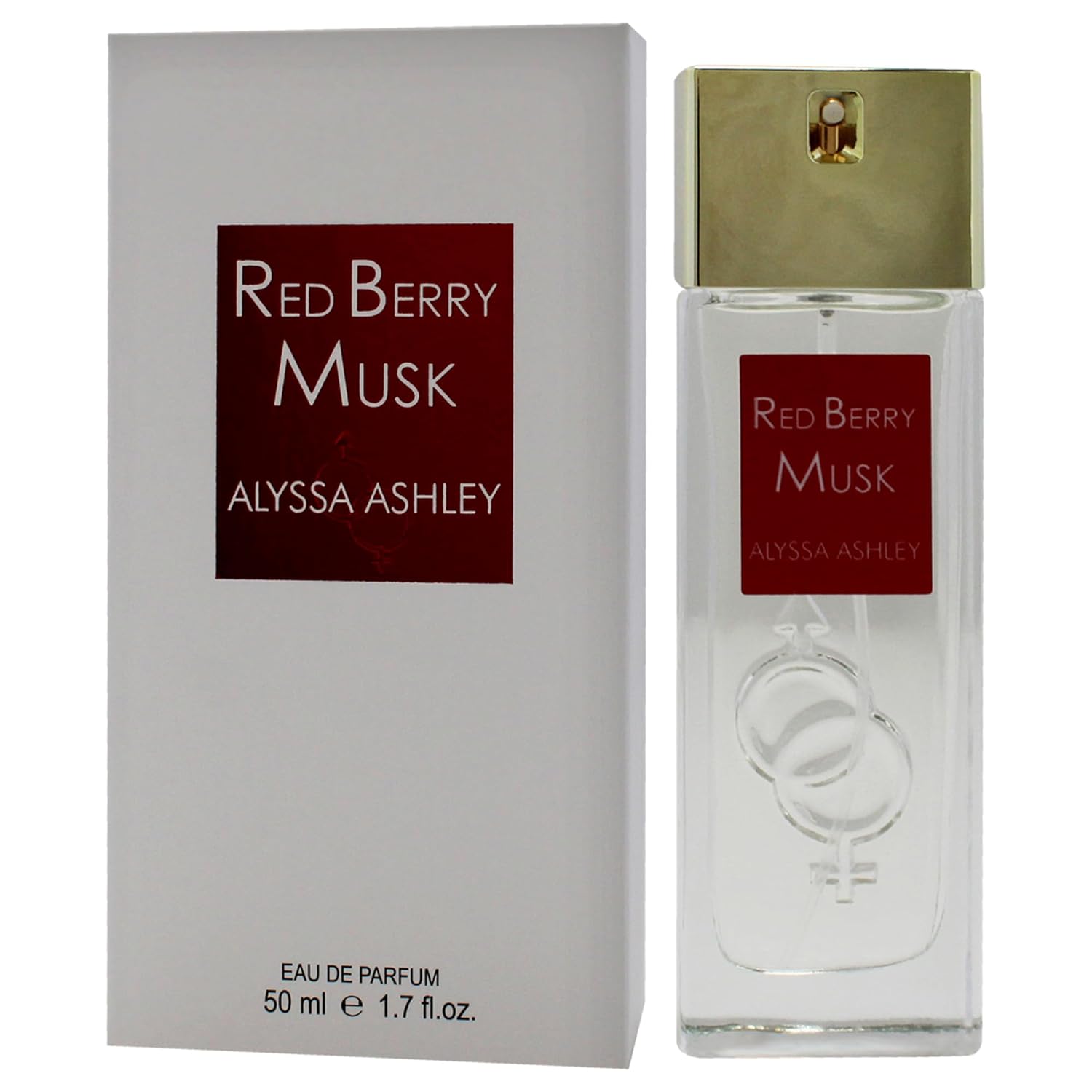 Alyssa Ashley Red Berry Musk - Elegant Women's Perfume with Musk & Vanilla - 1.7 oz