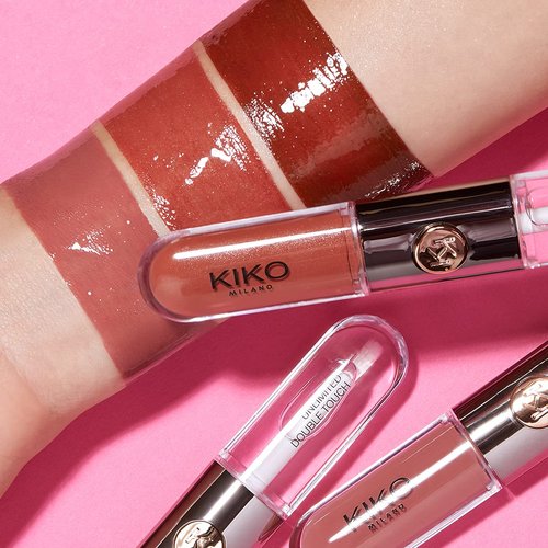 KIKO Milano Unlimited Double Touch Lipstick Kit - 3 Long-Lasting Liquid Lipsticks